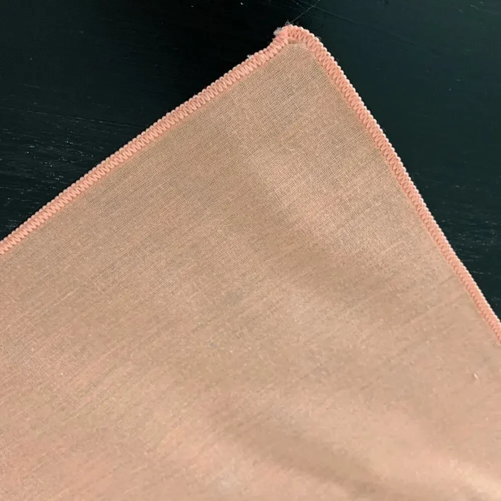 Vintage peach napkins